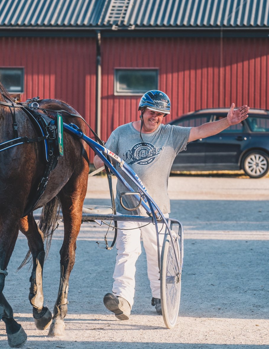 Årets tränarchampion på Visbytravet 2021 Henrik Hoffman